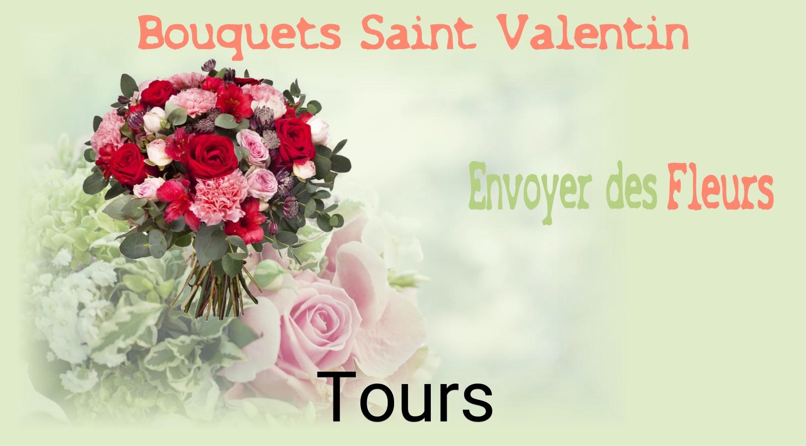 Roses de Saint-Valentin livrées à Tours